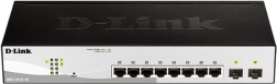 DGS-1210-10 nutikas kommutaator 8×GE 2×SFP