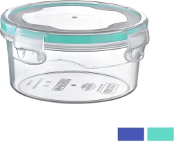 Ümmargune toidukarp Saver Box kaanega 1 l