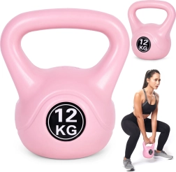 Kettlebell 12 kg roosa koduseks treeninguks MODERNHOME