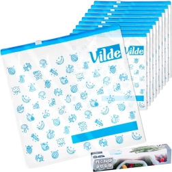 Vilde suletavad toidukotid 27 × 26 cm, 10 tk