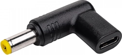 USB‑C adapter 5.5 × 2.5 mm sülearvutitele