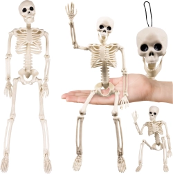 Rippuv Halloweeni skelett RUHHY 40 cm - 1 tk