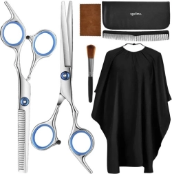 Juuksurikomplekt 7 osaga kääride ja vutlariga