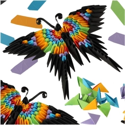 Alexanderi loovkomplekt Origami 3D – liblikas