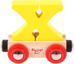 Puidust vagun tähega X - Bigjigs Rail