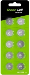 Green Cell nupppatareid 10x CR2032 3V