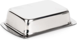 Roostevabast terasest võivorm kaanega