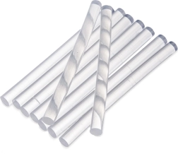 Kuumaliimipulgad liimipüstolile 7 mm, 10 tk