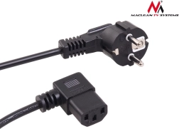 Nurgaga toitekaabel 3-pin 3 m EU pistikuga