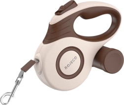 Automatic Retractable Dog Leash Rojeco 5M Brown
