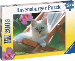 2D pusle lastele Kassipoeg lamamistoolil 200 tükki