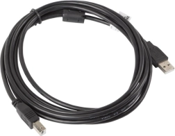 USB 2.0 AM–BM 3 m kaabel Lanberg must