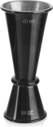 Roostevabast terasest must baarijigger 20/40 ml