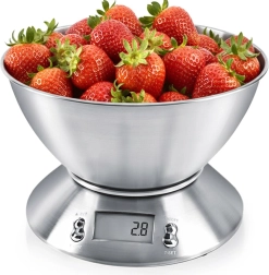 Roostevabast terasest köögikaal kausiga 5 kg, 2,2 l