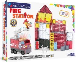 Magna-tiles magnetiline ehituskomplekt Tuletõrjedepoo (50 osa)