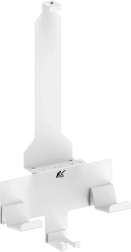 Seinale kinnitatav PlayStation 5 hoidik pultide kinnitustega NanoRS RS181 valge