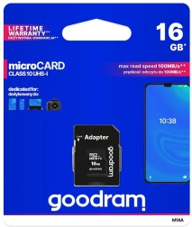 Goodram microSD mälukaart 16GB
