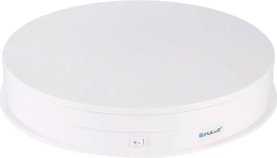 Elektriline pöörlev fotoplatvorm PULUZ 30 cm USB valge