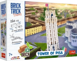 Tellistest ehituskomplekt BRICK TRICK Travel – Pisa torn (260 osa)
