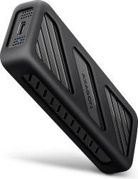 AXAGON armored box – alumiiniumist väline korpus M.2 NVMe SSD-le, USB‑C 3.2 Gen 2x2, 20 Gb/s