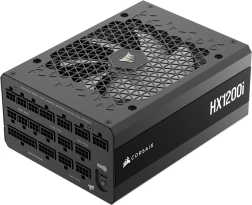 Corsair HX1200i 1200W 80 PLUS Platinum täielikult modulaarne ATX 3.1 toiteplokk