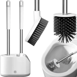 RUHHY tualetiharjade komplekt 2 tk koos hoidikuga