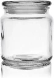 Klaasist toidunõu 580 ml kaanega