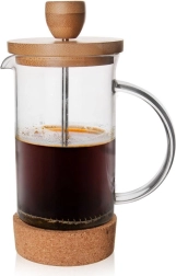 Klaasist French press kohvi ja tee jaoks 400 ml