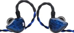 Truthear Nova wired in-ear headphones blue