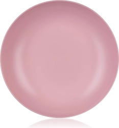 Sügav plasttaldrik 22 cm roosa Culinaria