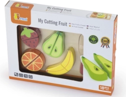 Wooden Fruit Cutting Set with Board