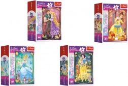 Mini pusle DISNEY PRINCESS 54 tükki – 4 motiivi