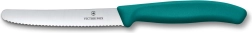 Victorinox Swiss Classic tomati- ja lauanoa nuga 11 cm roheline