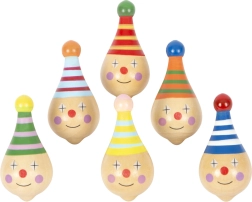 Puidust vurr klounimotiiviga SMALL FOOT