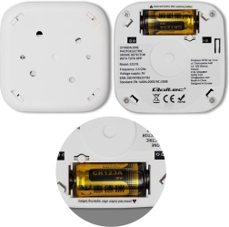 TUYA Wi‑Fi akutoitel töötav suitsuandur, 85 dB alarm ja LED