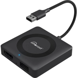 OTTocast autotelevisiooni adapter HDMI-ga ning CarPlay ja Android Auto toega
