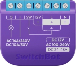 Nutikas releelüliti pingevaba kontaktiga SWITCHBOT Relay Switch 1