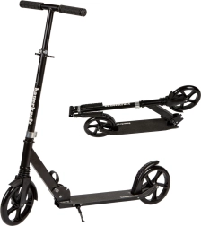 Folding city scooter for kids and teenagers, adjustable height 95–105 cm, 200 mm wheels