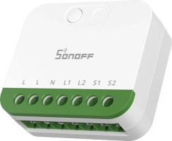 Sonoff mini-2gs matter kahekanaliline nutikas seinalüliti