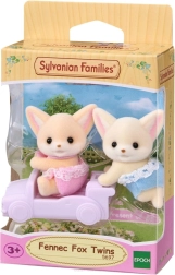 Sylvanian Families kõrberebaste kaksikud käruga
