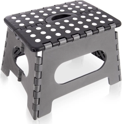 Kokkupandav libisemiskindel taburet 32 × 25 × 22 cm, kandevõime 150 kg