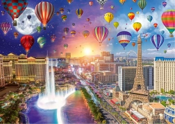 Puzzle SCHMIDT päev ja öö: Las Vegas, 1000 tükki