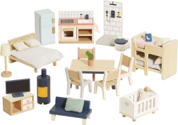 Suur puidust mööblikomplekt nukumajale Le Toy Van