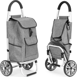 Shopping trolley with 33 l bag with large wheels modernhome