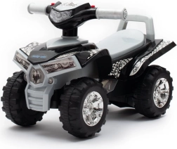 Laste sõiduk (lükatav ATV) heliga BABY MIX, hall