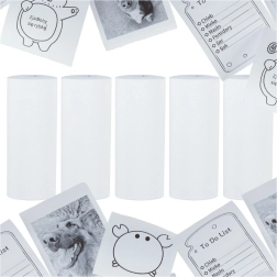 Termopaber mini printerile 5,7 cm x 4,5 m – 5 tk