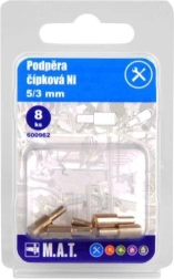 Tüübelriiuli kandur 5/3 mm, nikkel, 8 tk