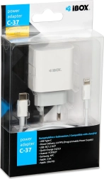 iBOX C-37 USB‑C 20W Power Delivery võrgulaadija