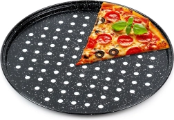 Perforeeritud graniitkattega pitsavorm 28 cm