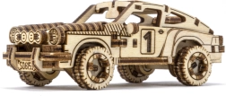 Puidust 3D pusle – kokkupandav ralliauto